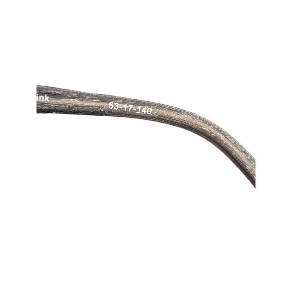 Rickey Smiley RS 202 Pink & Black Eyeglasses Frame 53-17-140 Wood Like Texture - Picture 2 of 7